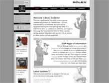 Tablet Screenshot of bolexcollector.com
